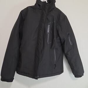 Suokeni Waterproof Sport Fur Lined Jacket Zip Size Small NO HOOD